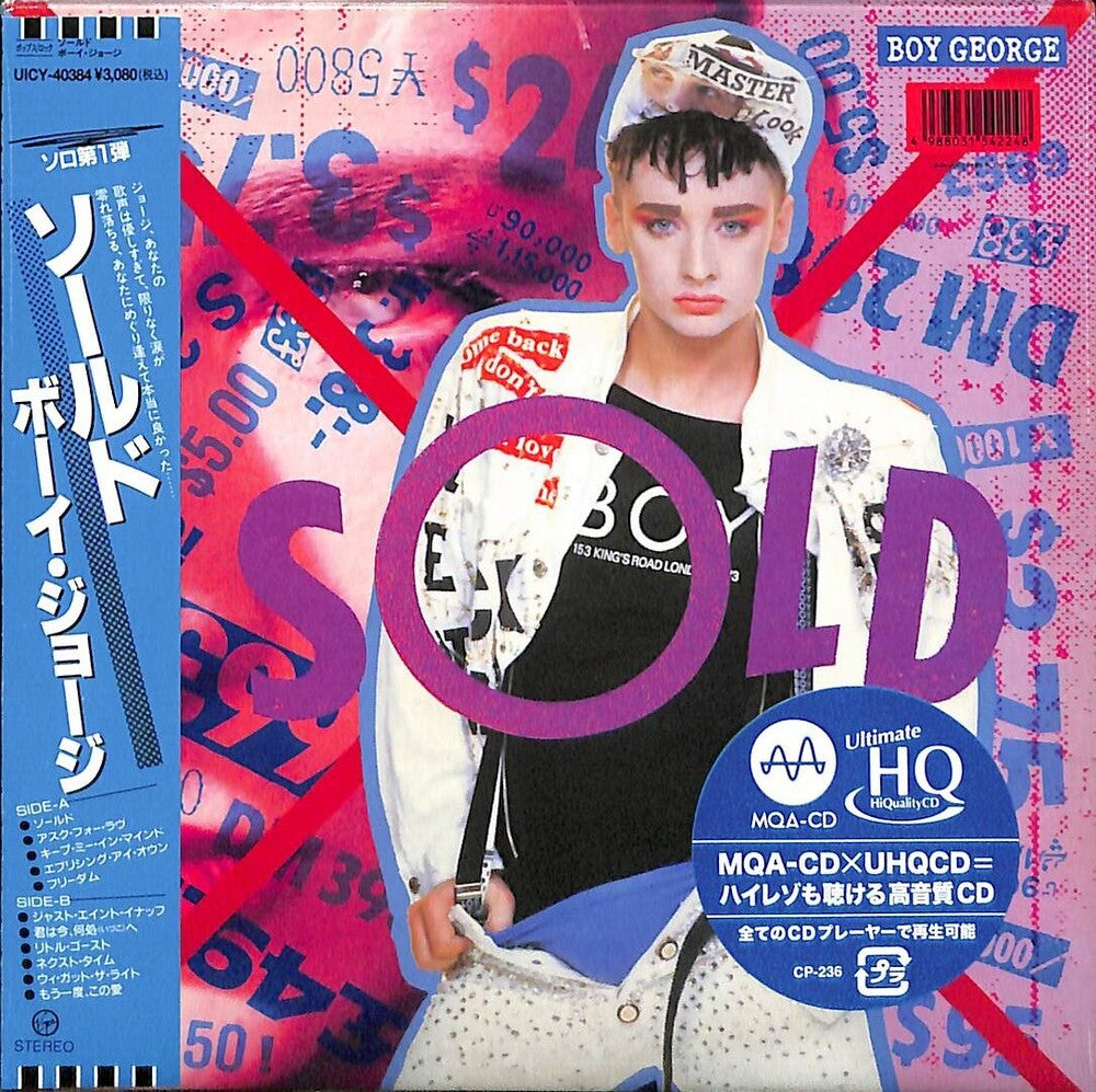Boy George - Sold - UHQCD-MQA-CD / Paper Sleeve [CD]