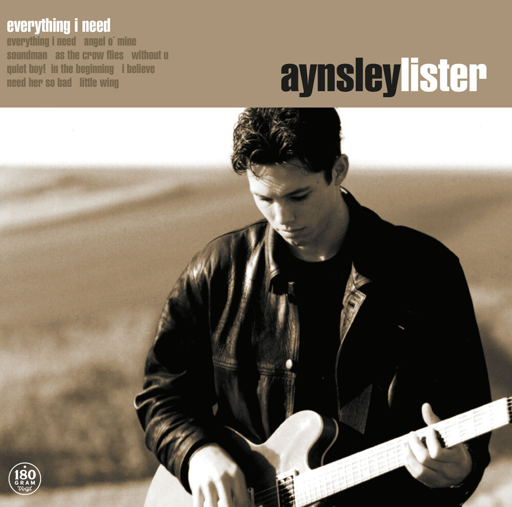 Aynsley Lister - Everything I Need (Blk) [LP] [New Vinyl]