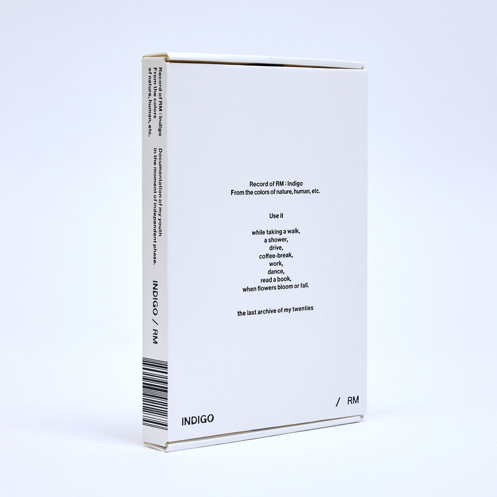 RM (BTS) - Indigo: Book Edition [CD] [New CD]