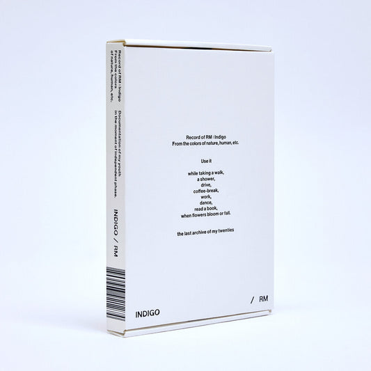 RM (BTS) - Indigo: Book Edition [CD] [New CD]
