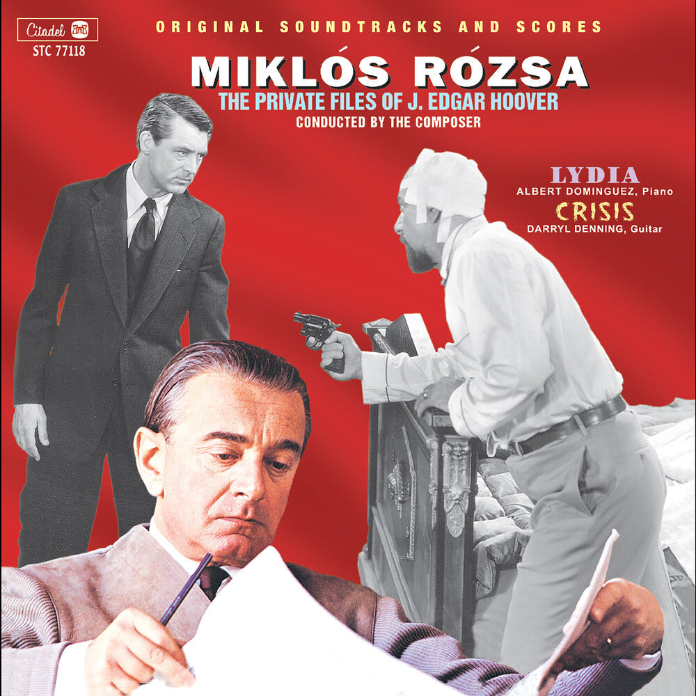 Miklos Rozsa - Private Files Of J. Edgar Hoover Music CD