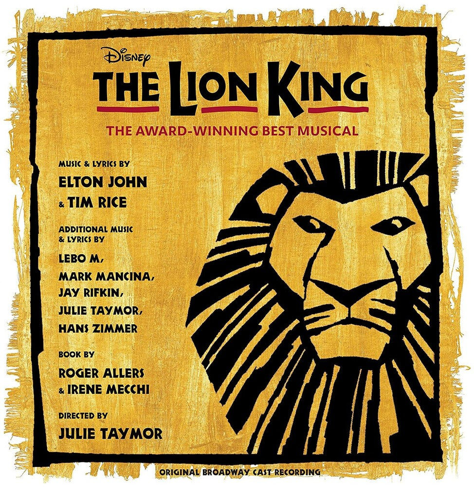 Lion King / O.B.C.R. (Blk) (Colv) (Ylw) - Lion King / O.B.C.R. (Blk) [Colored Vinyl] (Ylw) [New Vinyl]