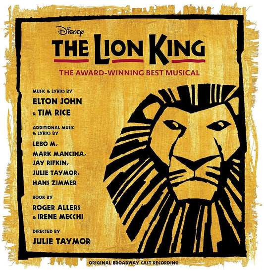 Lion King / O.B.C.R. (Blk) (Colv) (Ylw) - Lion King / O.B.C.R. (Blk) [Colored Vinyl] (Ylw) [New Vinyl]