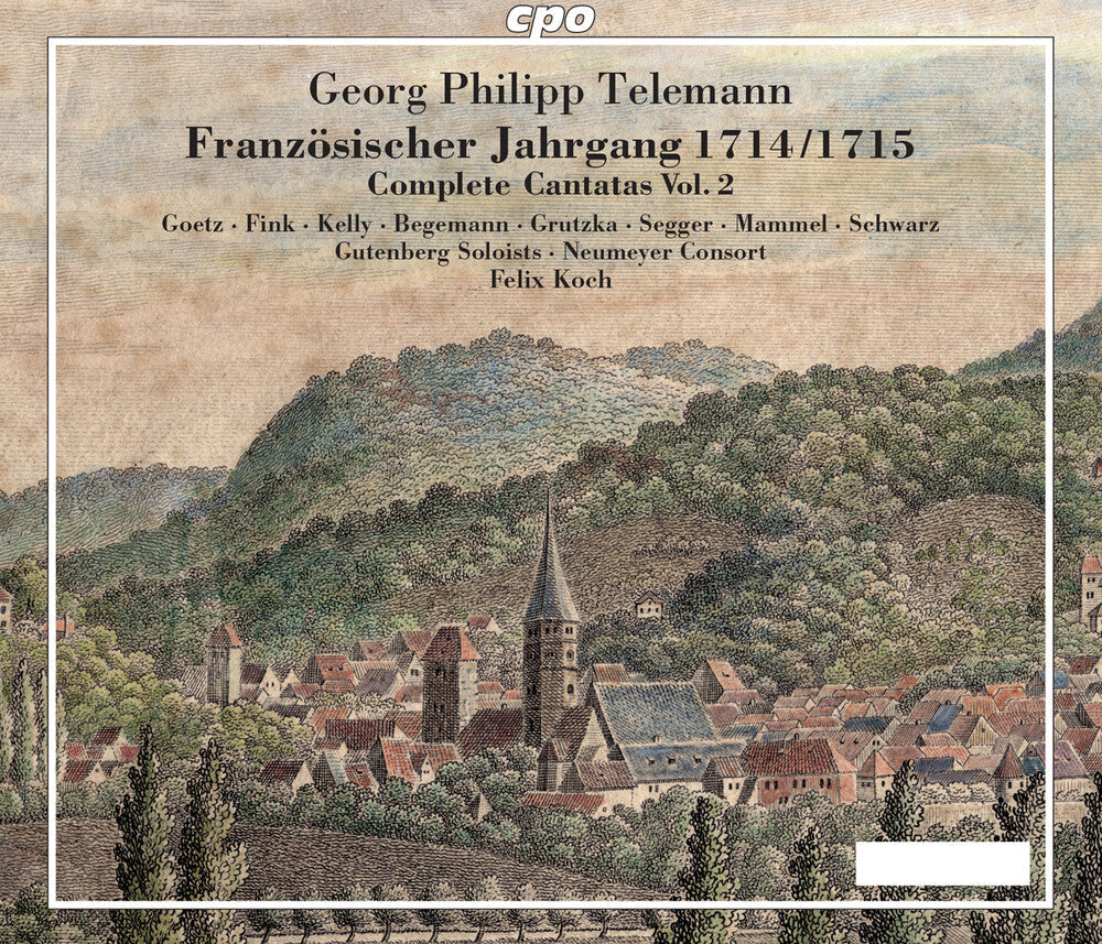 Telemann / Sabine Goetz / Fink - V2: Complete Cantatas [CD]