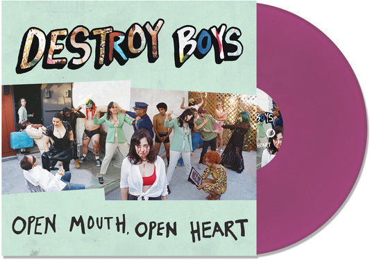 Destroy Boys - Open Mouth Open Heart - Purple [Colored Vinyl] (Purp) [New Vinyl]