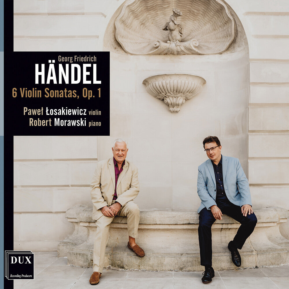 Georg Handel  Friedrich - Sonatas For Violin & Piano Music CD