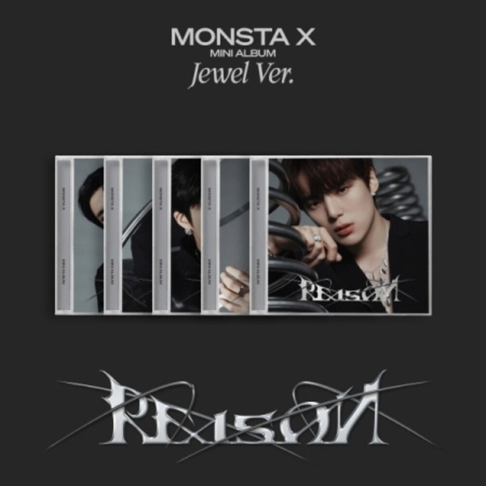 Monsta X - Reason - Random Cover - Jewel Case - incl. 16pg Photobook, Photocard + Mini-Folded Poster Music CD