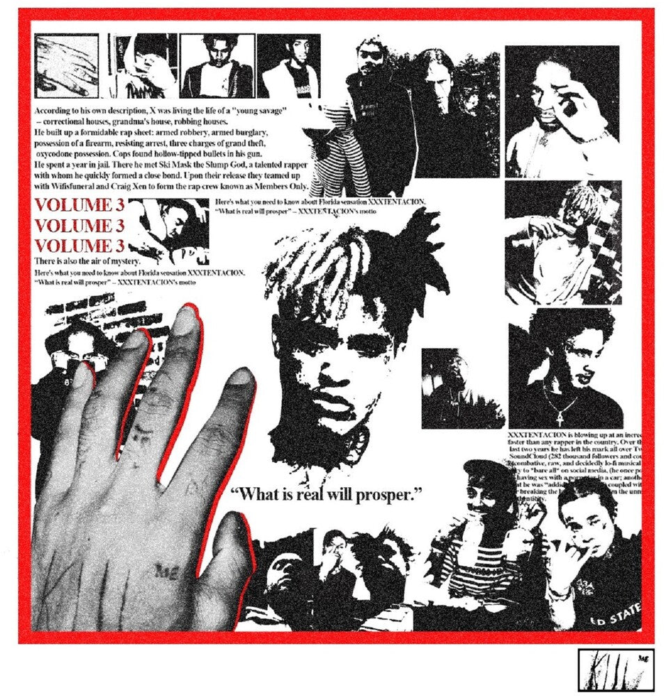 XXXTentacion - XXXtentacion Presents: Members Only Vol. 3 [2LP] Vinyl Record [New]