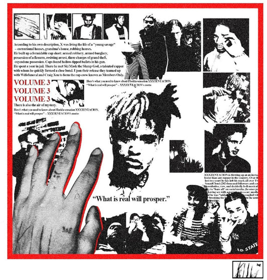 XXXTentacion - XXXtentacion Presents: Members Only Vol. 3 [2LP] Vinyl Record [New]
