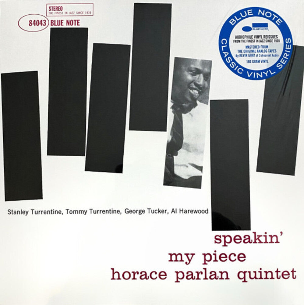 Horace Parlan - Speakin My Piece (Blue Note Classic Series)[LP] [New Vinyl]