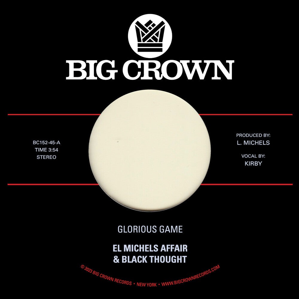 El Michels Affair & Black Thought - Glorious Game B/W Grateful [7" Vinyl] [New Vinyl]
