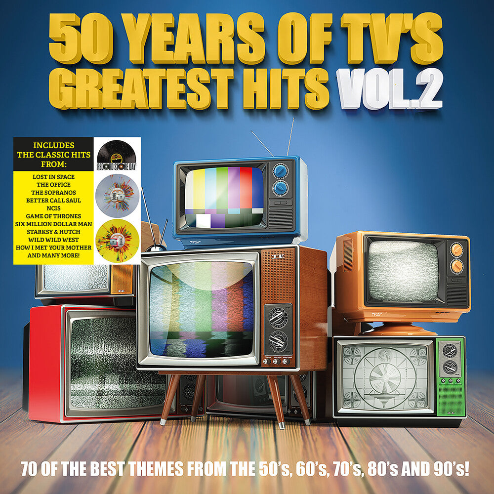Various Artists - 50 Years of TV's Greatest Hits, Vol. 2 [RSD 2023] [] [New Vinyl]