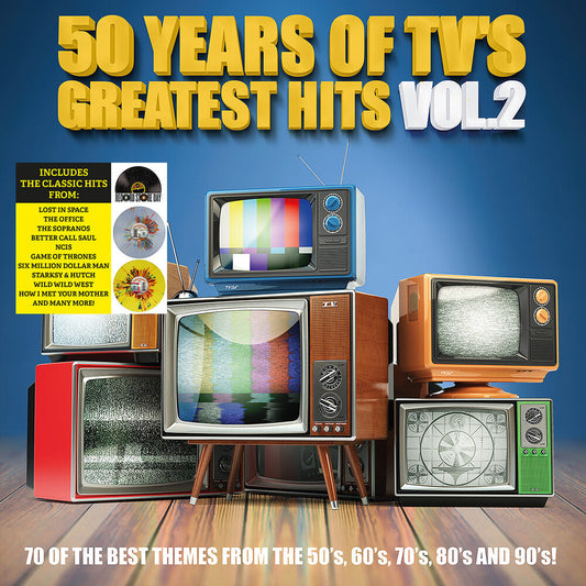 Various Artists - 50 Years of TV's Greatest Hits, Vol. 2 [RSD 2023] [] [New Vinyl]