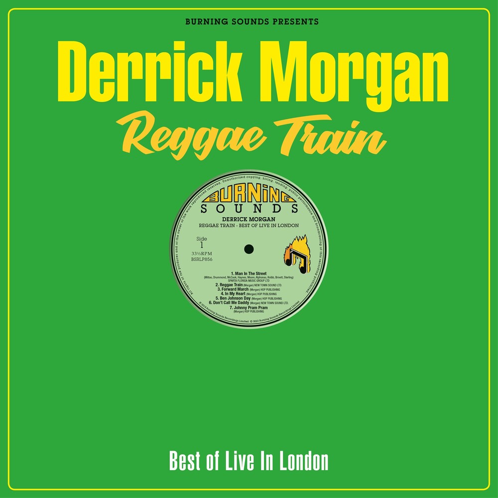 Derrick Morgan - Reggae Train [LP] Vinyl Record