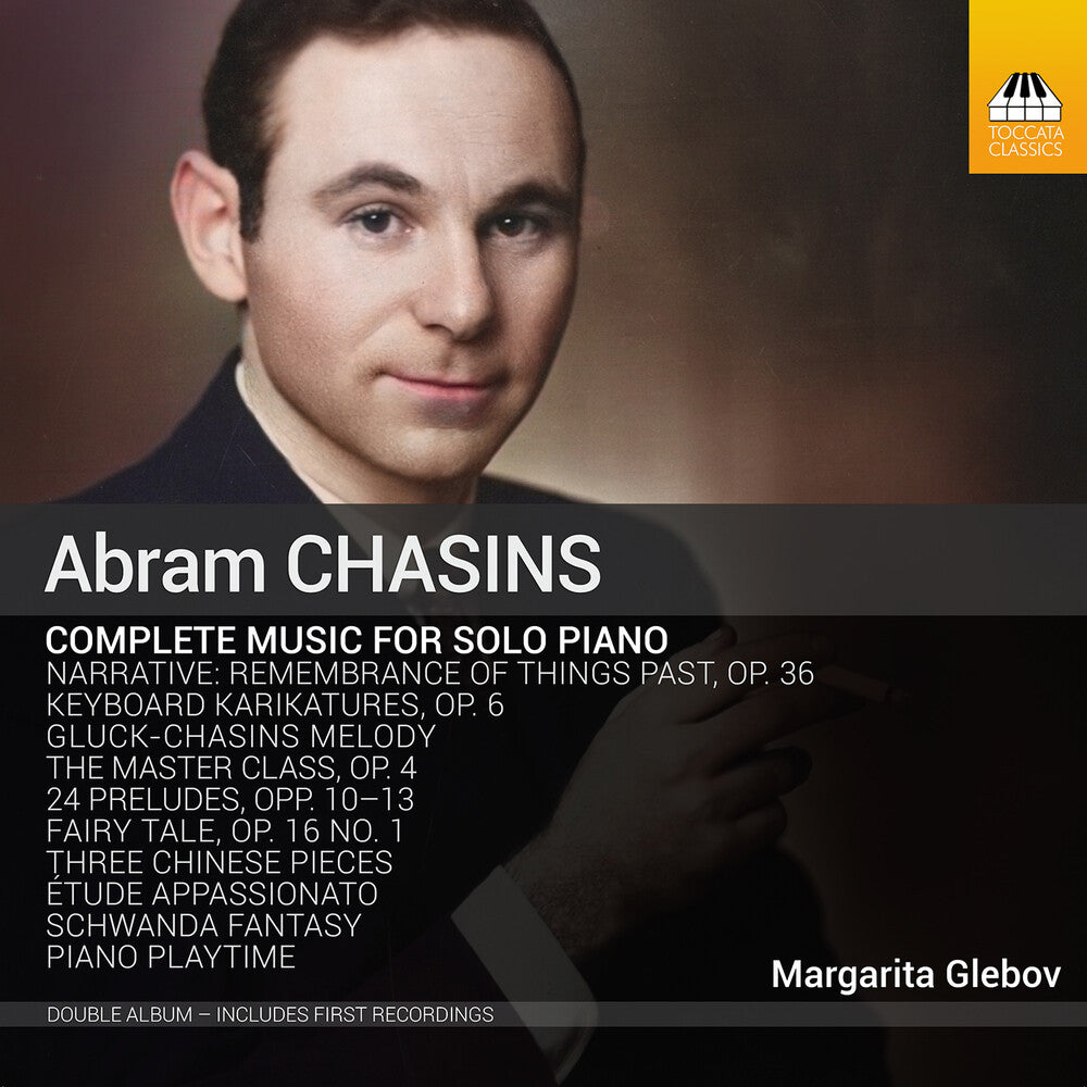 Chasins / Glebov - Complete Music For Piano Solo Music CD