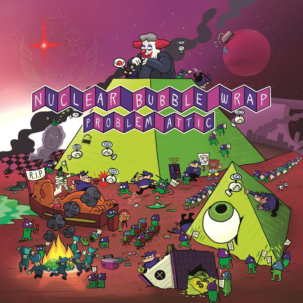 Nuclear Bubble Wrap - Problem Attic [Indie Exclusive Limited Edition Green LP]