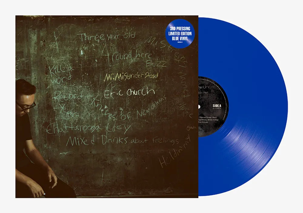 Eric Church - Mr. Misunderstood [Limited Edition Blue LP] [New Vinyl]