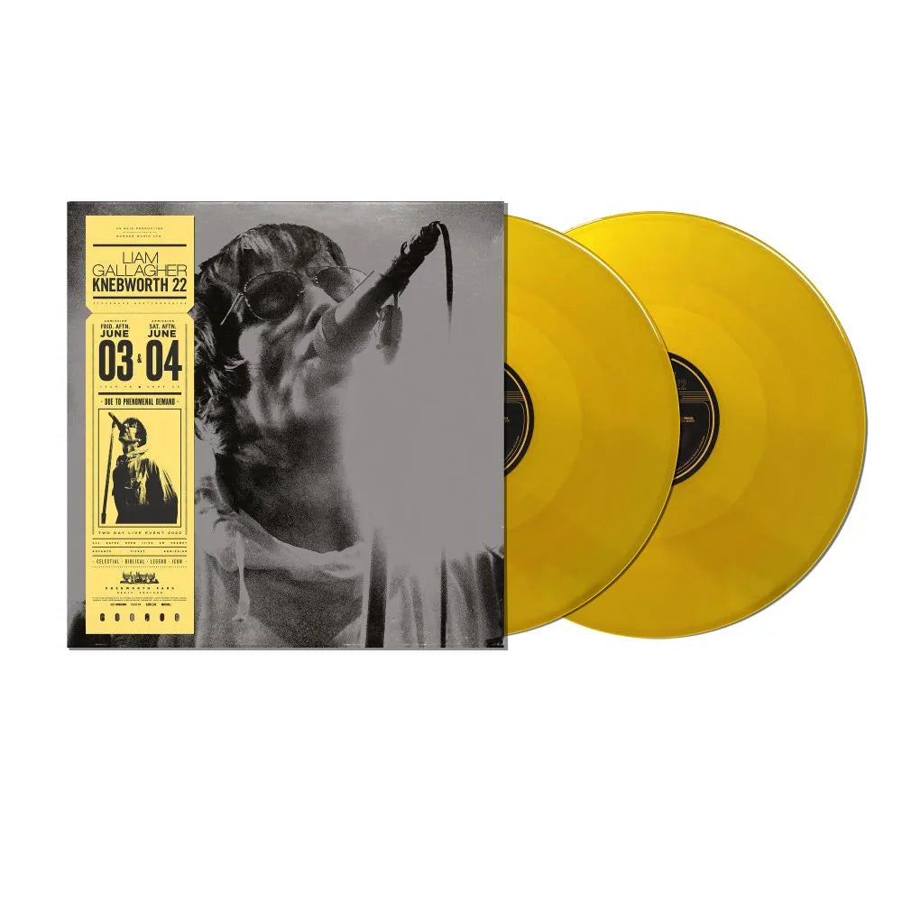 Liam Gallagher - Live At Knebworth '22 [Indie Exclusive Limited Edition Sun Yellow 2LP] [New Vinyl]