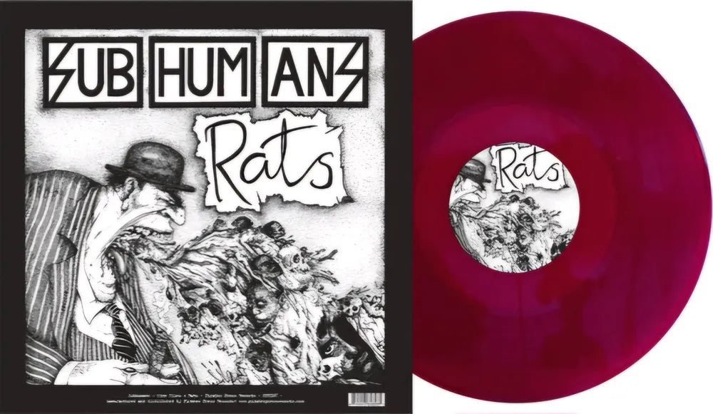 Subhumans - Time Flies + Rats [RSD Essential Indie Colorway Deep Purple LP] [New Vinyl]