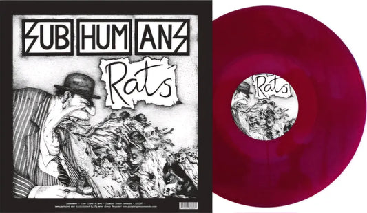 Subhumans - Time Flies + Rats [RSD Essential Indie Colorway Deep Purple LP] [New Vinyl]
