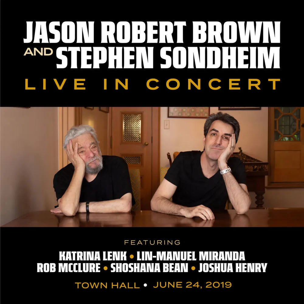 Jason Robert Brown, Stephen Sondheim - Jason Robert Brown and Stephen Sondheim: Live in Concert [LP] [New Vinyl]