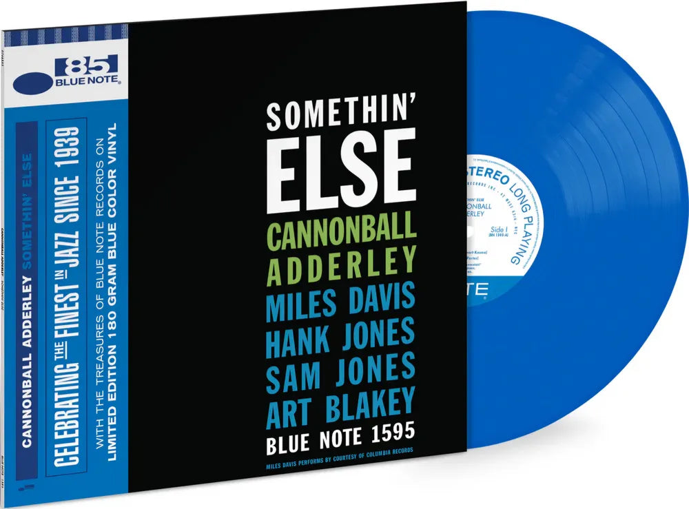 Cannonball Adderley - Somethin' Else [Blue LP] [New Vinyl]