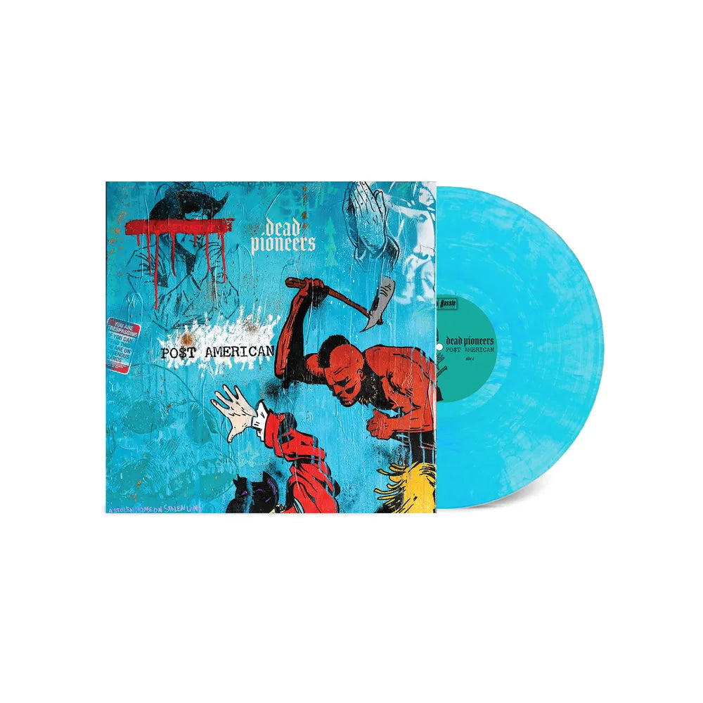 Dead Pioneers - Po$T American [Indie Exclusive Marble Curacao Blue LP] [New Vinyl]