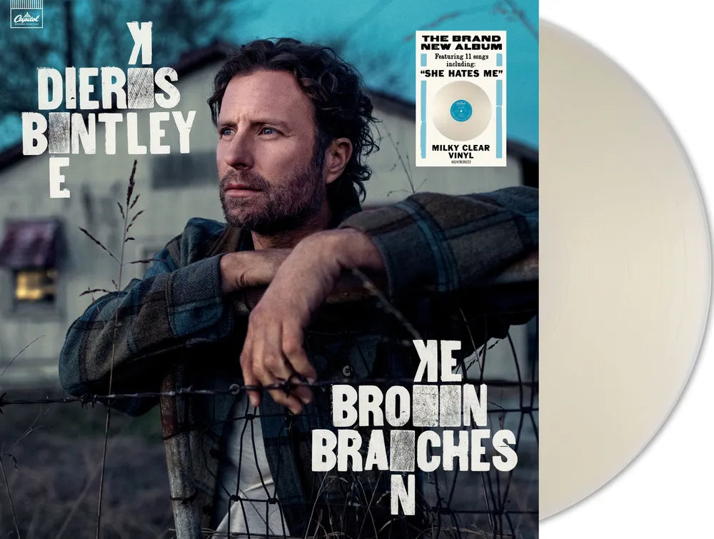 Dierks Bentley - Broken Branches [Indie Exclusive Transparent Milky Clear Vinyl] [New Vinyl]
