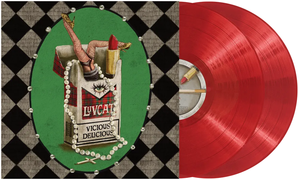 Luvcat - Vicious Delicious [Indie Exclusive transparent red 2LP] [New Vinyl]