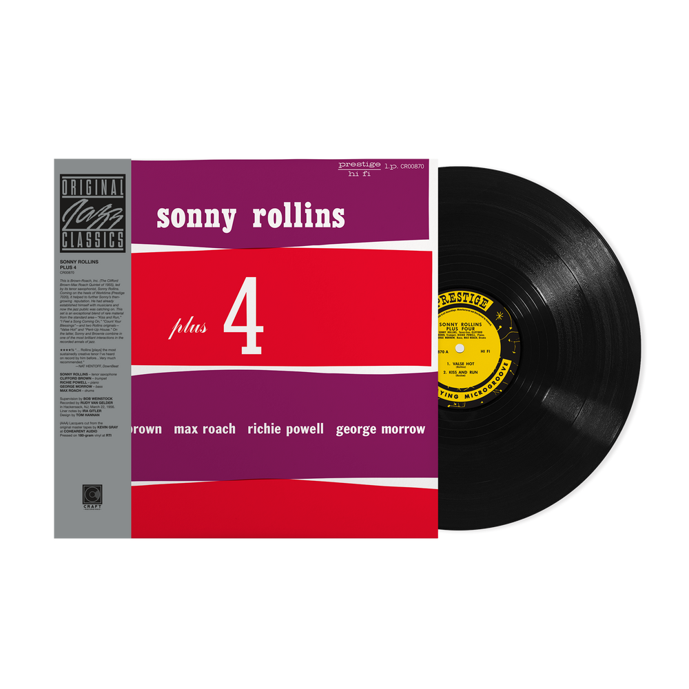 Sonny Rollins - Plus 4 (Original Jazz Classics Series) -  [180g LP] [New Vinyl]