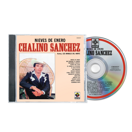 Chalino Sanchez - Nieves de Enero -  [CD] [New CD]