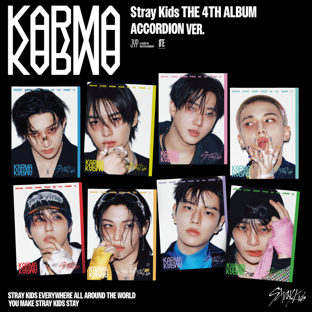Stray Kids - KARMA [ACCORDION VER.] [New CD]