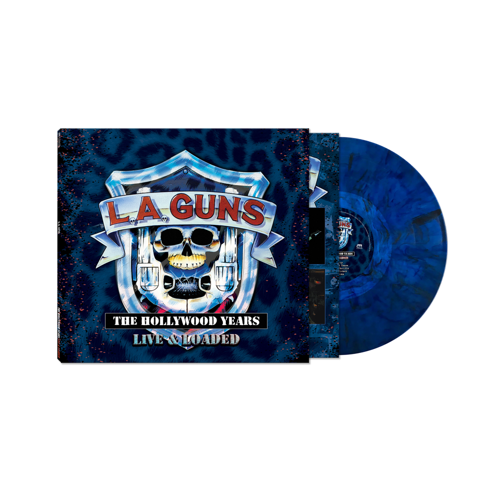 L.A. Guns - The Hollywood Years - Live & Loaded [Blue Marble LP] [New Vinyl]