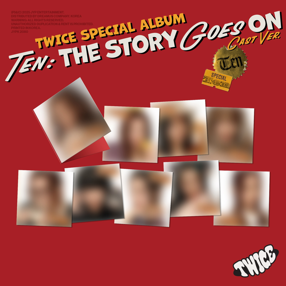 TWICE - Ten: The Story Goes On [Cast Ver.] [New CD]