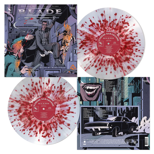 Mark Isham - Blade (Original Soundtrack) [Blood Splatter Clear vinyl] [New Vinyl]
