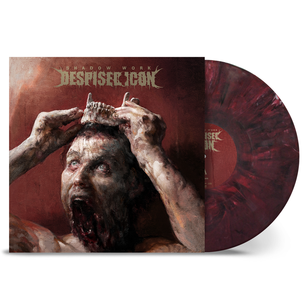 Despised Icon - Shadow Work [Red Black White Marbled Vinyl] [New Vinyl]