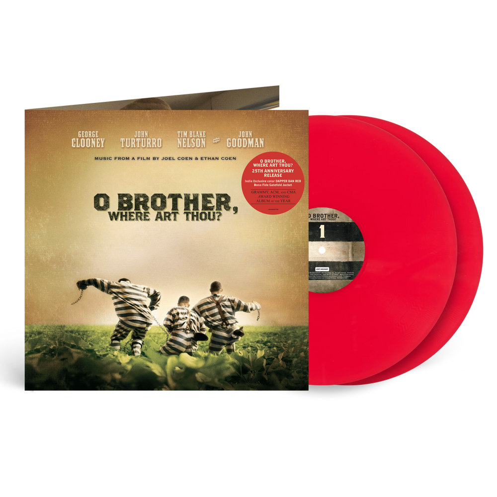 Various Artists - O Brother, Where Art Thou? (Original Motion Picture Soundtrack) - 25th Anniversary [Indie Exclusive Dapper Dan Red] [New Vinyl]