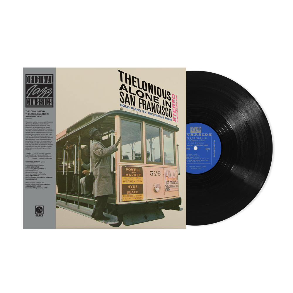 Thelonious Monk - Thelonious Alone in San Francisco (Original Jazz Classics Series) [180 Gram] [New Vinyl]