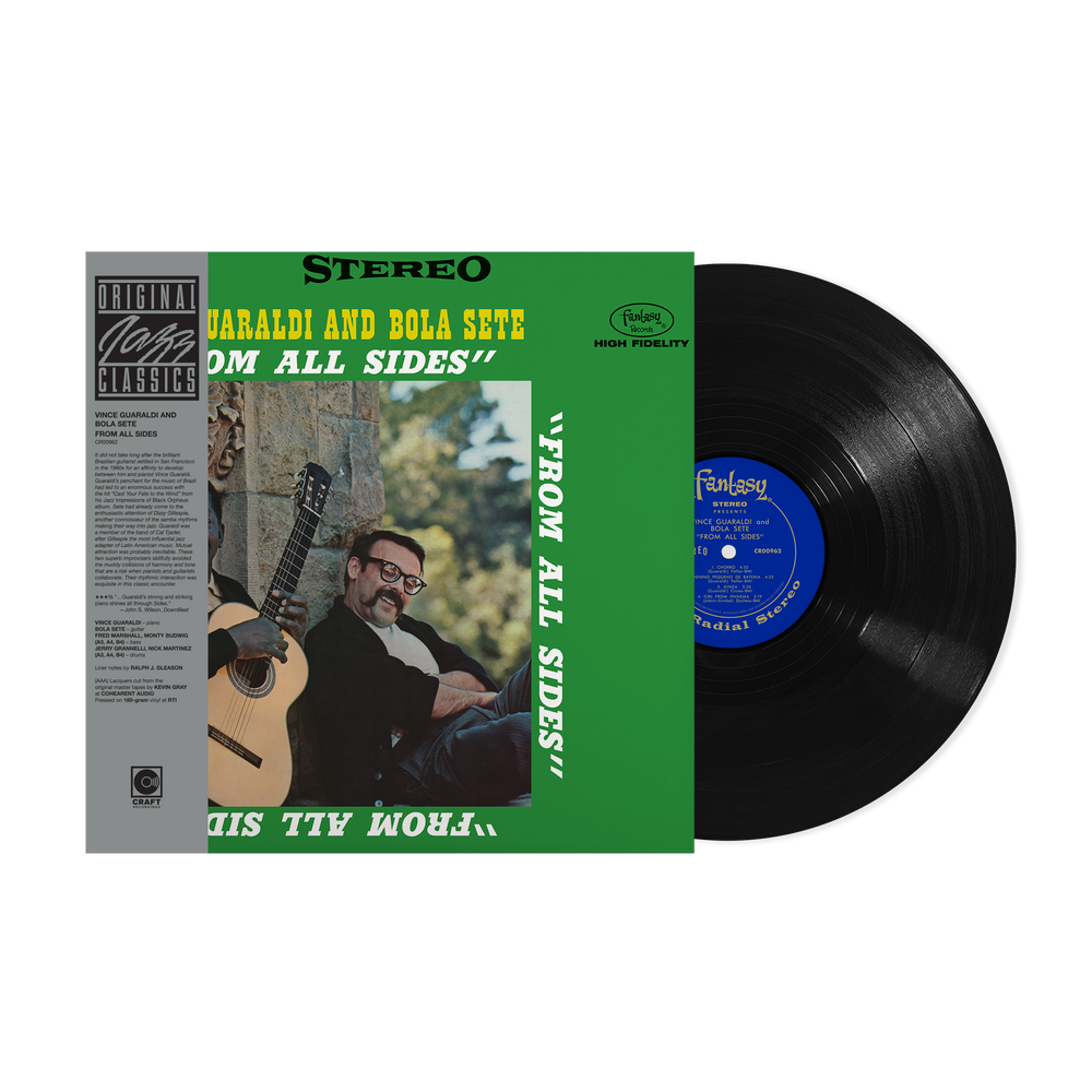 Vince Guaraldi and Bola Sete - From All Sides (Original Jazz Classics Series) [180 Gram] [New Vinyl]