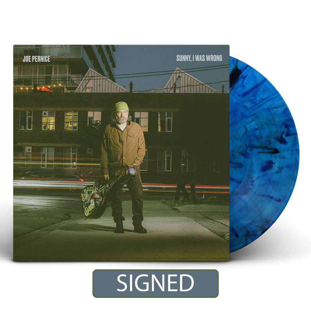 Joe Pernice - Sunny, I Was Wrong [Autographed Indie Exclusive Blue and Black Splatter] [New Vinyl]