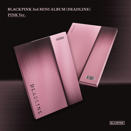 BLACKPINK - BLACKPINK 3RD MINI ALBUM - DEADLINE [PINK VER.] [New CD]