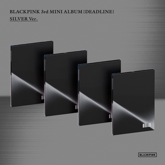 BLACKPINK - BLACKPINK 3RD MINI ALBUM - DEADLINE [ROSE SILVER VER.] [New CD]