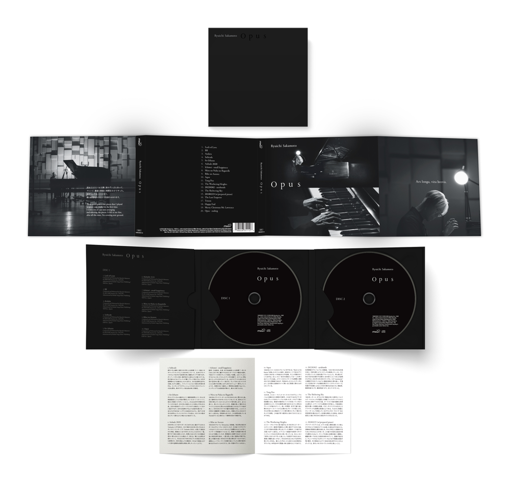 Ryuichi Sakamoto - Opus [Digipak with Booklet] [New CD]