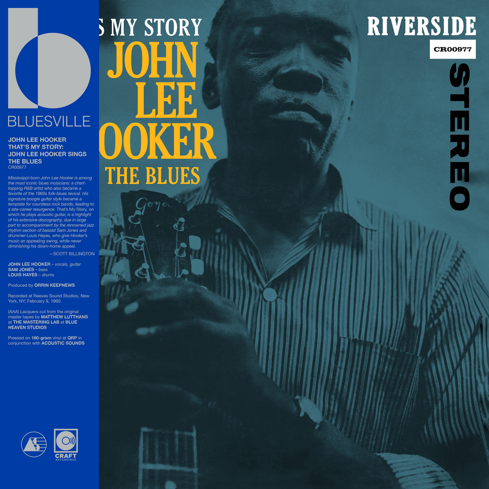 John Lee Hooker - That's My Story: John Lee Hooker Sings The Blues (Bluesville Acoustic Sounds Series) [180g Black Vinyl - paper wrapped] [New Vinyl]
