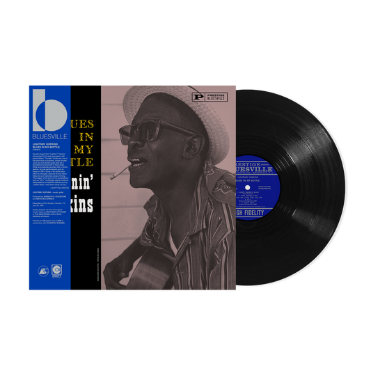 Lightnin' Hopkins - Blues In My Bottle (Bluesville Acoustic Sounds Series) [180g Black Vinyl - paper wrapped jacket] [New Vinyl]
