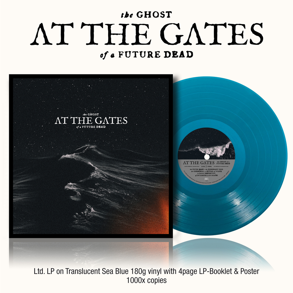 At The Gates - The Ghost of a Future Dead [Transparent Sea Blue] [New Vinyl]