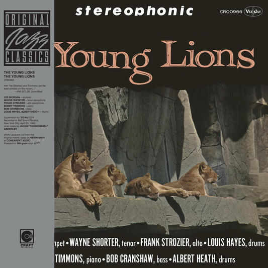 The Young Lions - The Young Lions (Original Jazz Classics Series) [180g LP with tip-on jacket and OBI] [New Vinyl]