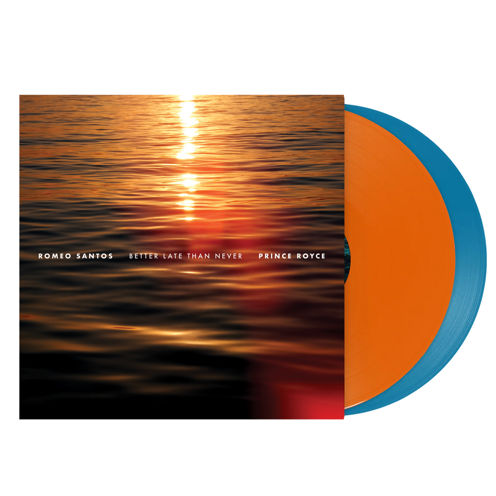 Romeo Santos & Prince Royce - Better Late Than Never [Tangerine and Aqua] [New Vinyl]