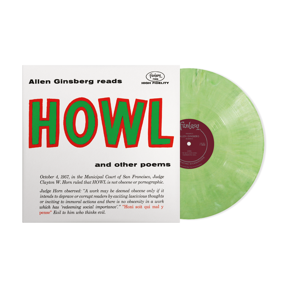 Allen Ginsberg - Howl And Other Poems [Eco-friendly Green Blend] [New Vinyl]