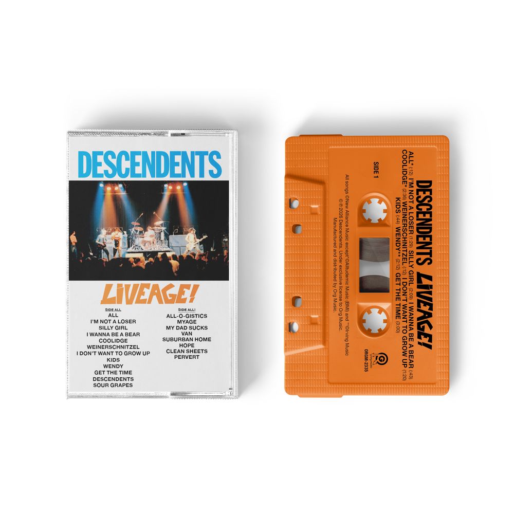 Descendents - Liveage! - 2026 [Orange] [New Cassette]